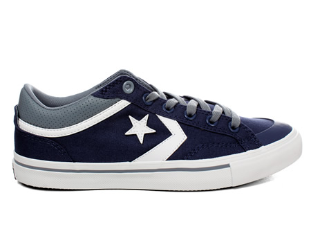 Converse Pro Blaze OX Ensign Blue Canvas Trainers