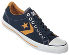 Converse Star Player EV OX Blue/Gold Canvas