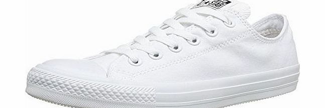 Converse Unisex-Adult Chuck Taylor All Star Adulte Mono OX Trainers 15490 33 Blanc Mono 6 UK, 39 EU