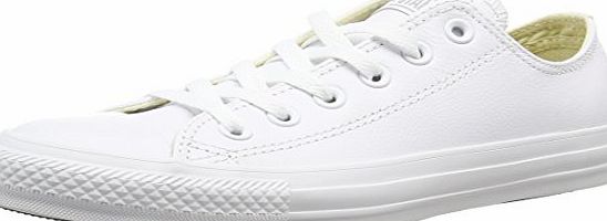Converse Unisex-Adult Ct Mono Lea Ox Trainers White White Mono,9 UK