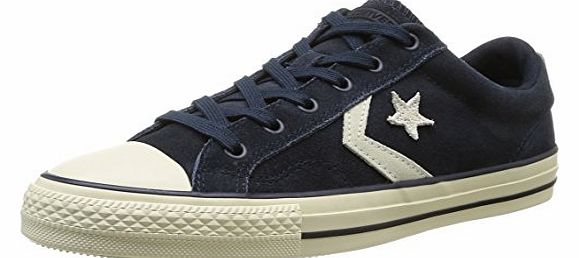 Unisex-Adult Star Player Suede Trainers, Marine/Ecru, 5.5 UK