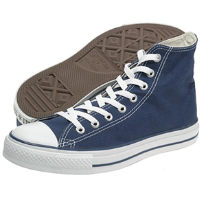 Womens All Starandreg; Navy Hi