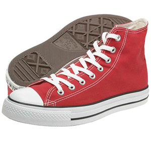 Womens All Starandreg; Red Hi