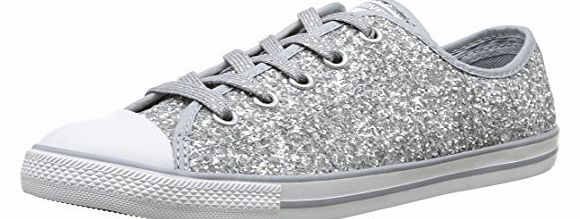 Womens As Dainty Femme Sparkle CVS OX Trainers 382280 12 Gris 4 UK, 37 EU