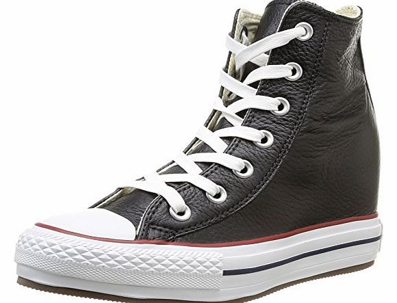 Converse Womens Chuck Taylor All Star Femme Platform Plus Trainers 382190 8 Noir 5.5 UK, 38 EU