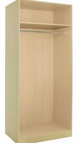 Cream 3 Drawer Double Wardrobe