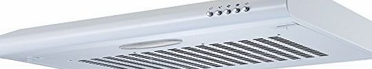 Cookology by theWrightBuy Cookology VISOR600WH 60cm Visor Cooker Hood in White