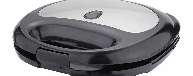 Cookworks LW-619B 2 Slice Sandwich Toaster - Black