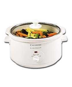 Cookworks Oval Slow Cooker