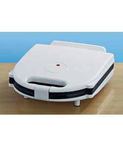 White 4 Slice Sandwich Toaster