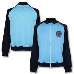 Copa 1980s Yugoslavia Retro Jacket - Sky/Navy