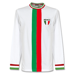 Copa 1982 WC Mexico Away L/S Retro Shirt