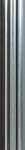 Coram Pivot Door 760mm / Polished Silver Frame / Plain Glass