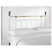 Corby Headboard Cream, Single