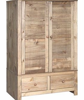 2 Door 2 Drawer Wardrobe