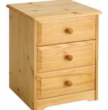 3 Drawer Bedside Cabinet