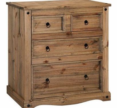 Corona 2+2 Drawer Chest