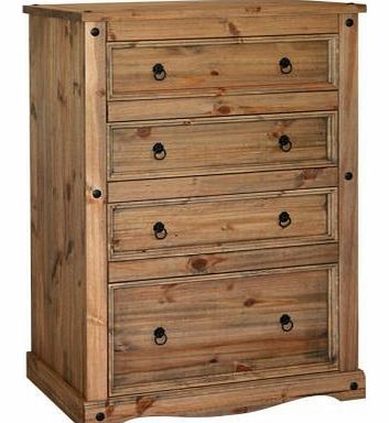 Corona 4 Drawer Chest