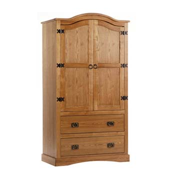 Verner 2 Door 2 Drawer Wardrobe