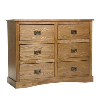 Verner 3+3 Drawer Chest