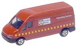 Corgi 1:64th Scale Ford Transit Van - London Buses Operating Service