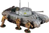 Churchill Mk.VII Tank and 3 British Paratrooper Figures