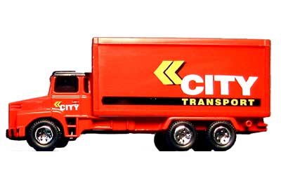 Corgi City Scania Box Van