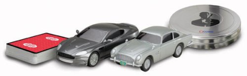 Corgi James Bond Casino Royale Aston Martin DB5 and DBS set in film can