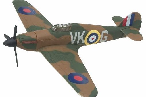 WB99632 Warbird Hawker Hurricane MkI 1:72 Scale WWII Military Die Cast Aircraft