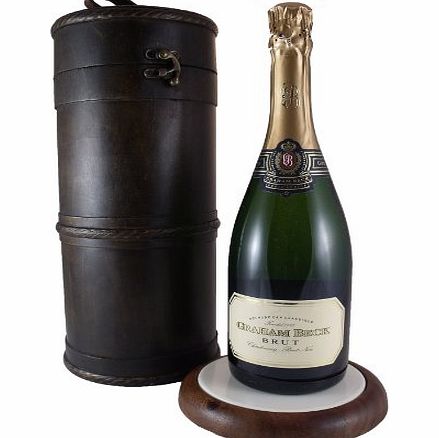 Corks and Cases Graham beck Brut Sparkling Wine in an Oak Finish Case