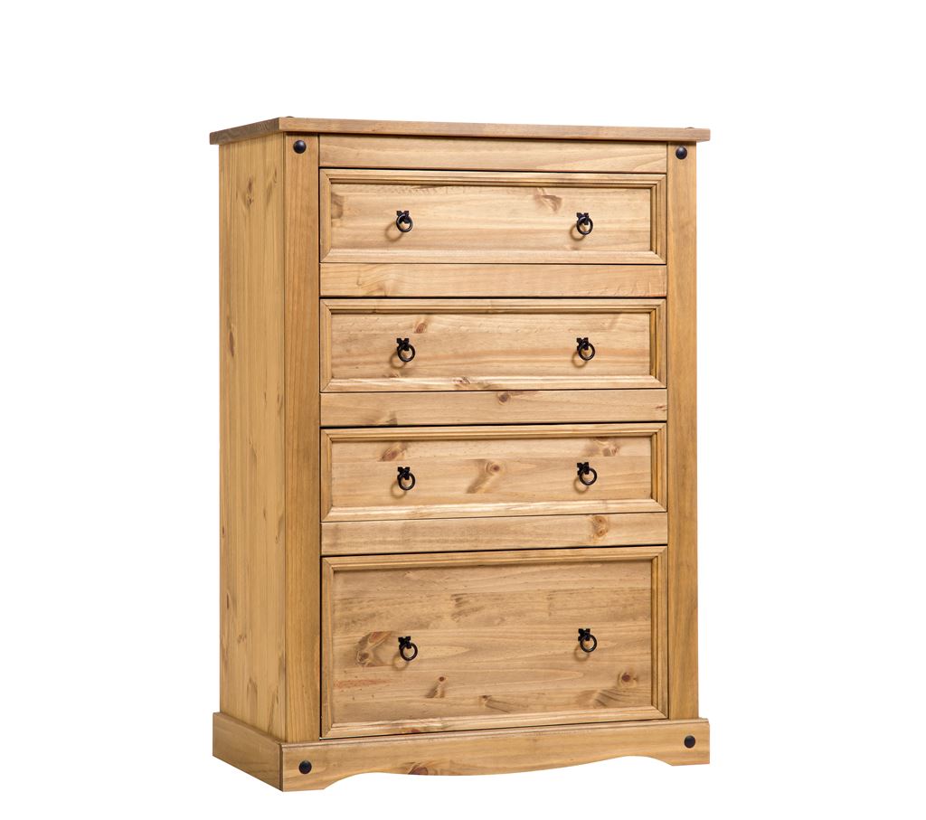 Corona 4 Drawer Chest