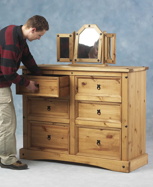 Corona 6 Drawer Chest