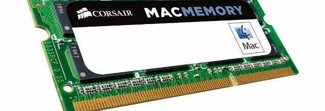 Corsair CMSA4GX3M1A1066C7 Apple Mac 4GB (1x4GB) DDR3 1066Mhz CL7 Apple Certified SODIMM Module