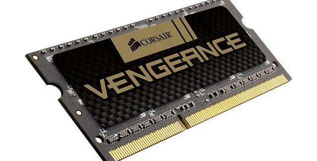 Corsair CMXS8GX3M1A1600C10 8GB Vengeance Performance So-Dimm 1600MHz CL10 DDR3 Memory Module