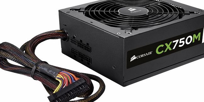 Corsair CP-9020061-UK - Black - CX Series Modular CX750M