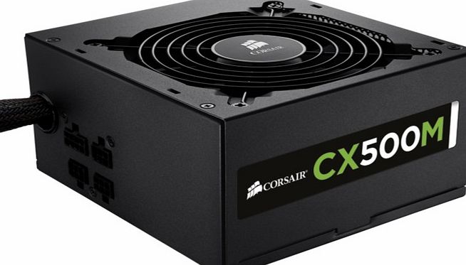 Corsair CX500M - CP-9020059-NA - Black - CX Series
