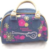 Hannah Montana Blue Denim Make Up Handbag and Make-Up