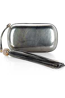 Corto Moltedo Metallic box clutch