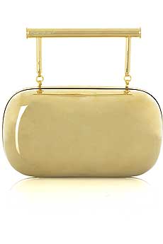 Corto Moltedo Susan metal box clutch