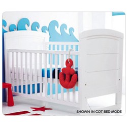 Cosatto Bateau Cot Bed including FREE SLEEPTITE 140