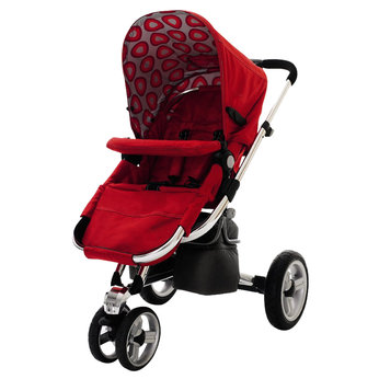 Budi Pushchair Travel System - Cherry