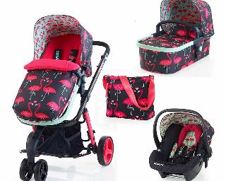 Cosatto Giggle 2 Travel System Flamingo Fling