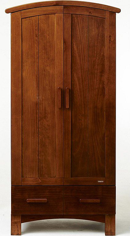 Hogarth Wardrobe-Walnut CLEARANCE