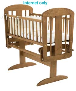 cosatto Oslo Glider Crib - Nut