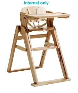 cosatto Slidi Wooden Highchair - Beech