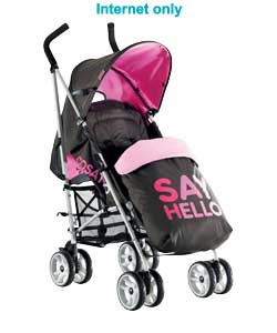 Swift Lite Say Hello Pushchair - Pink