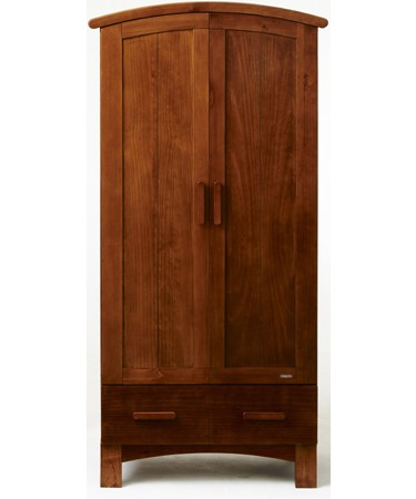 Walnut Hogarth wardrobe