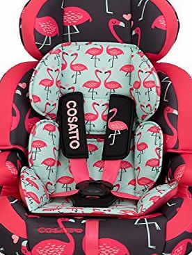 Zoomi 123 Car Seat Flamingo Fling 2015