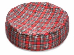 Cosipet Alex Griffiths Tartan Bean Bag Cover (Red)