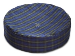 Cosipet Tartan Bean Bag - Blue:Medium - 30